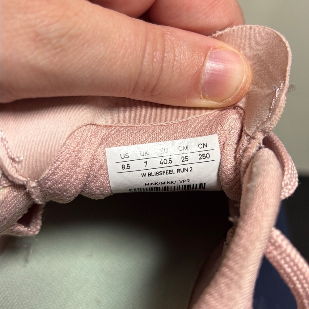 Lululemon Athletica Blissfeel 2 Running Shoe Mink Berry Size 8.5 - Picture 14 of 16